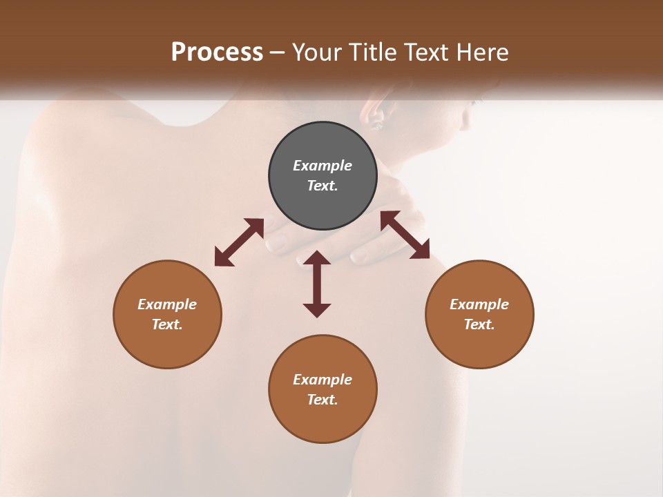 Spine Neck Stress PowerPoint Template