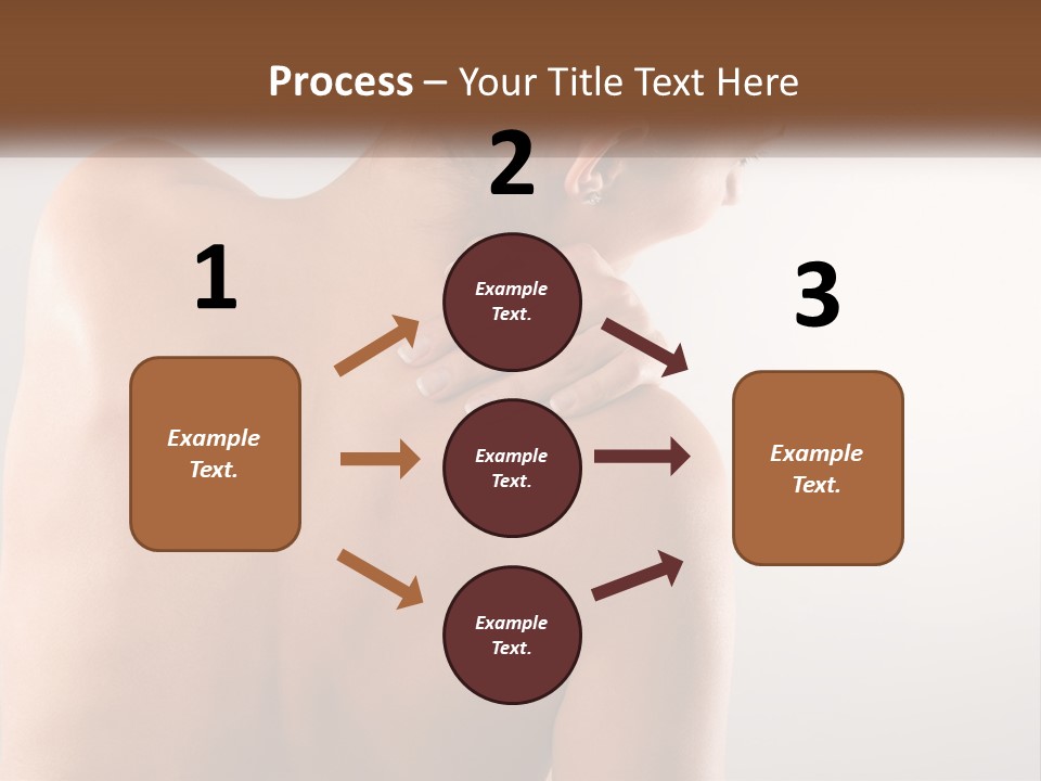 Spine Neck Stress PowerPoint Template