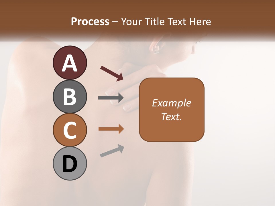 Spine Neck Stress PowerPoint Template