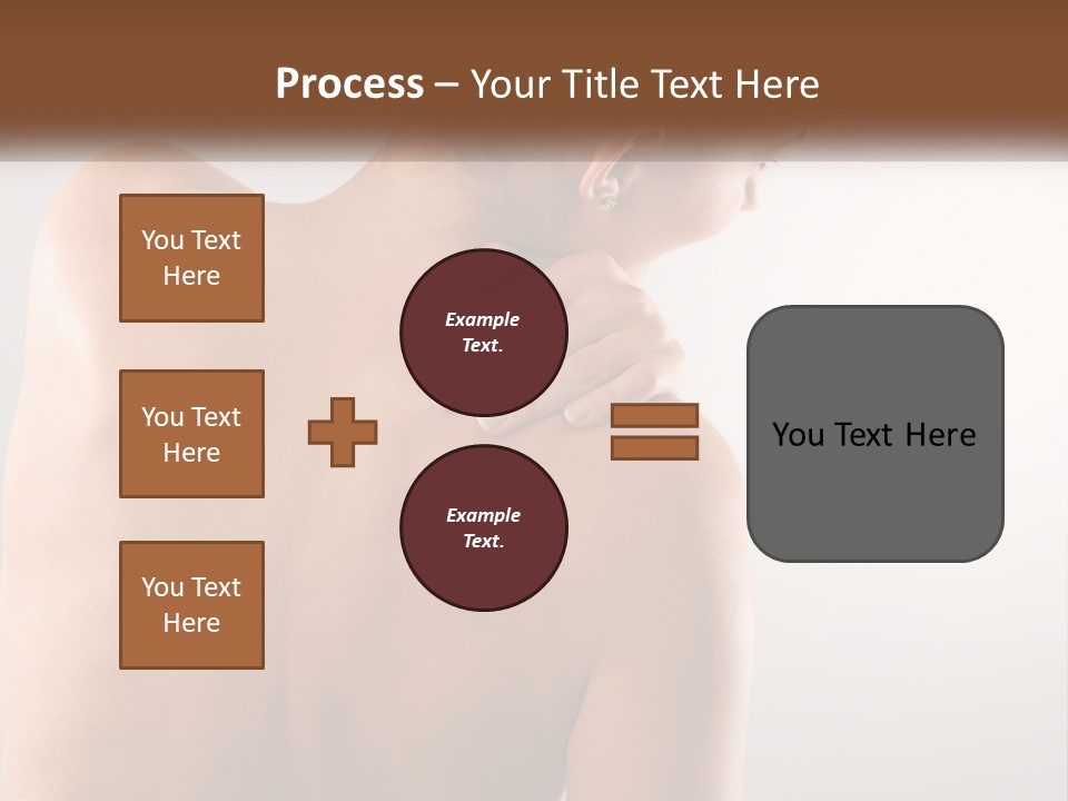 Spine Neck Stress PowerPoint Template
