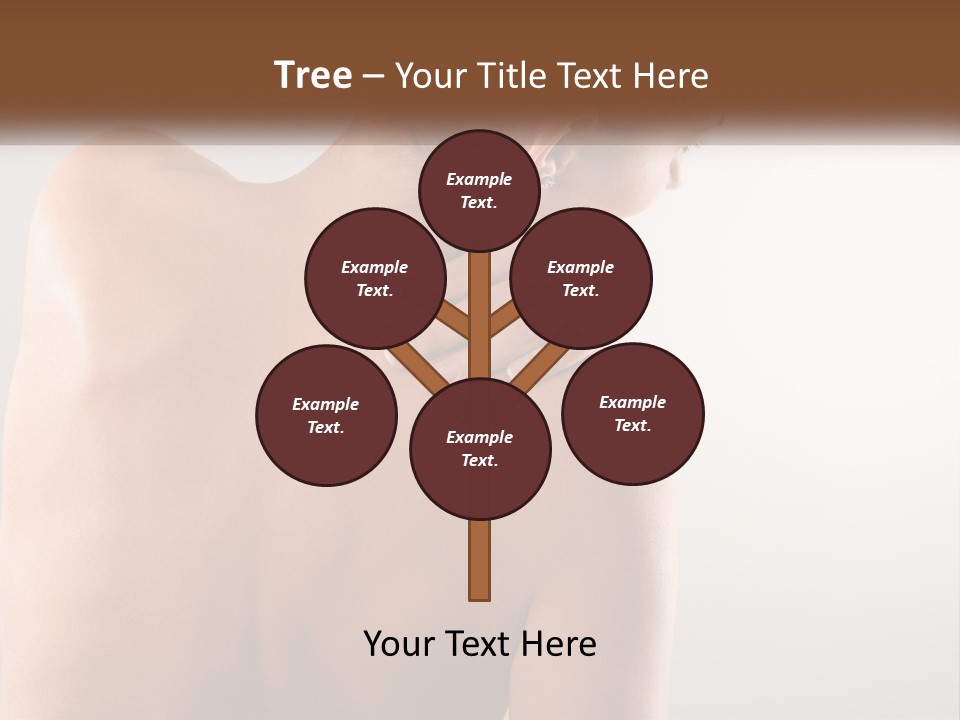 Spine Neck Stress PowerPoint Template