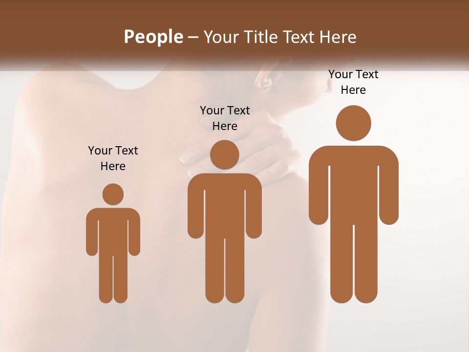 Spine Neck Stress PowerPoint Template