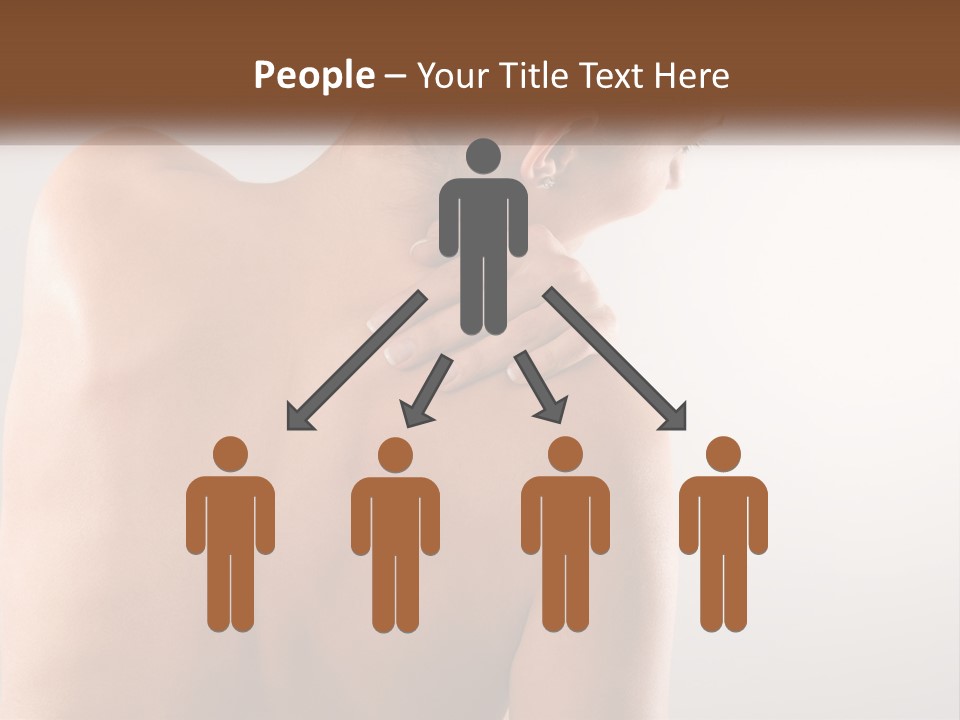 Spine Neck Stress PowerPoint Template