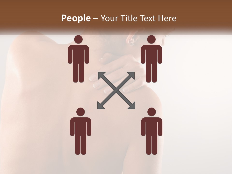 Spine Neck Stress PowerPoint Template