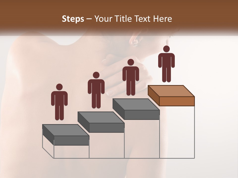 Spine Neck Stress PowerPoint Template