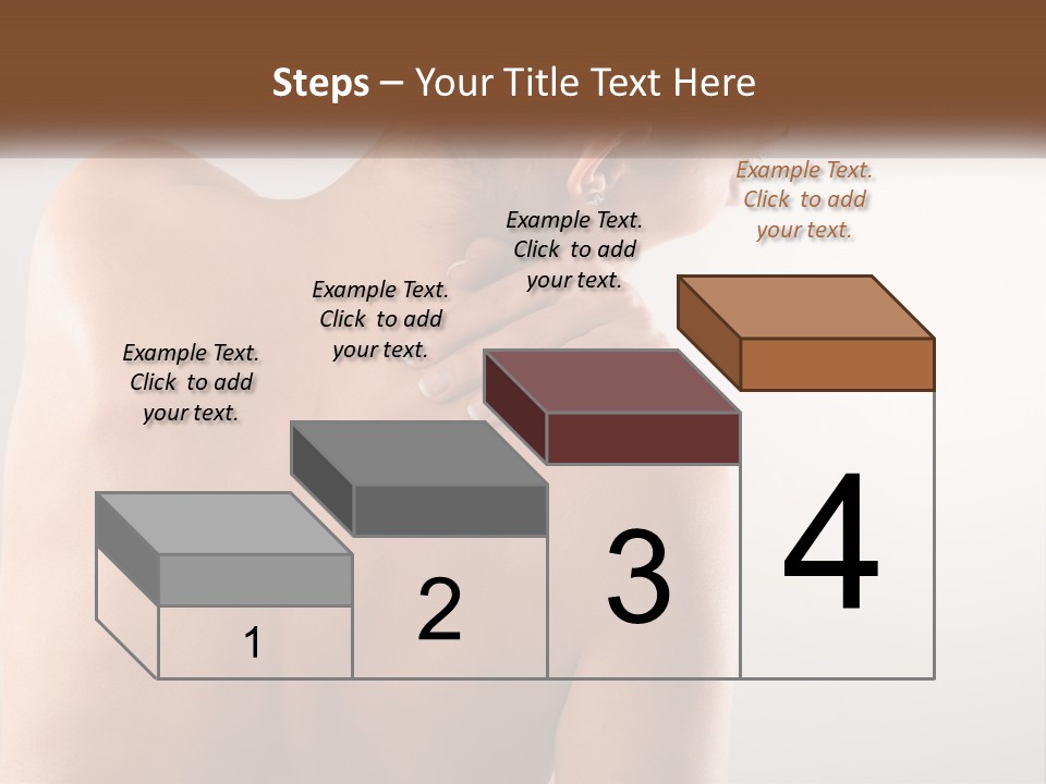 Spine Neck Stress PowerPoint Template