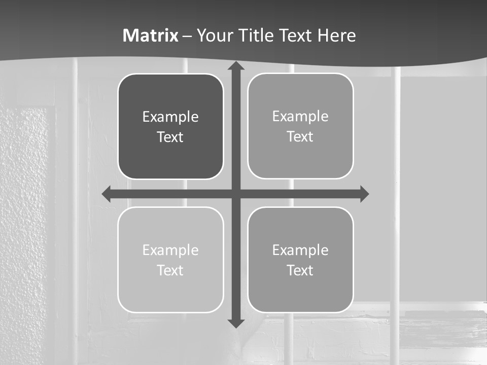Jailhouse Caught Captivity PowerPoint Template