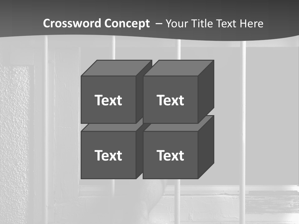 Jailhouse Caught Captivity PowerPoint Template