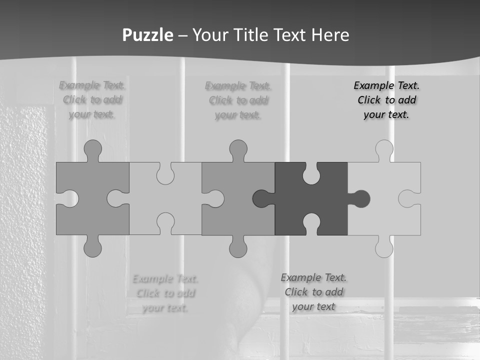 Jailhouse Caught Captivity PowerPoint Template