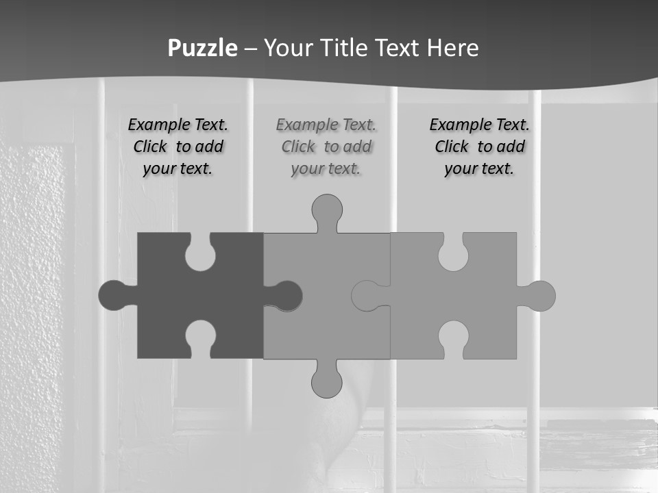 Jailhouse Caught Captivity PowerPoint Template