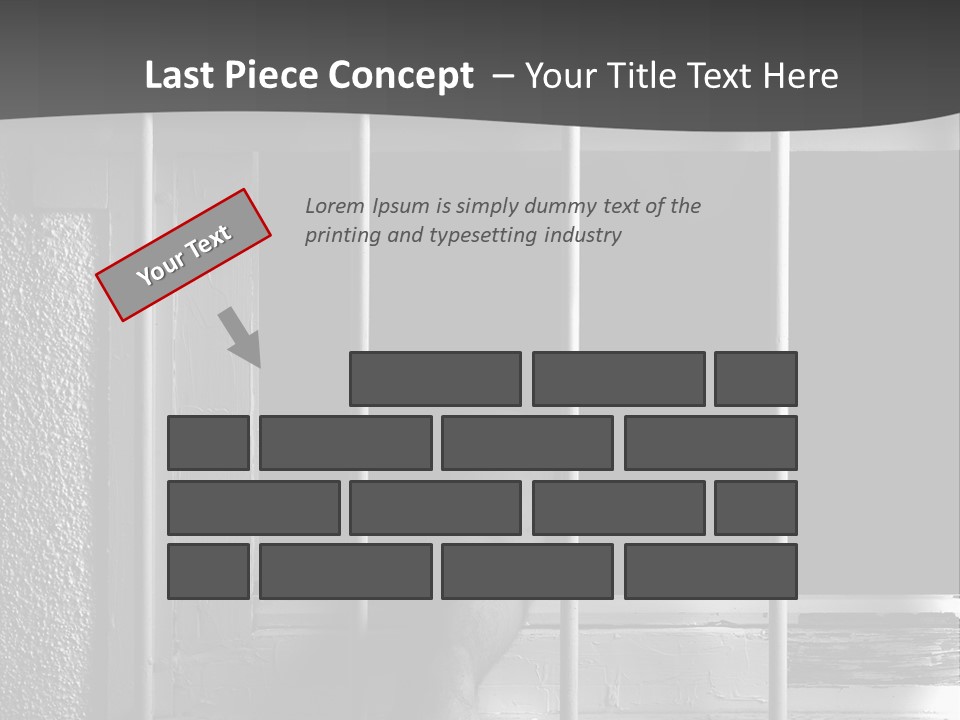 Jailhouse Caught Captivity PowerPoint Template