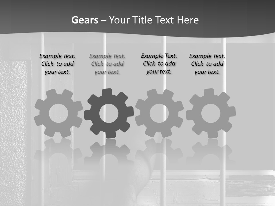 Jailhouse Caught Captivity PowerPoint Template