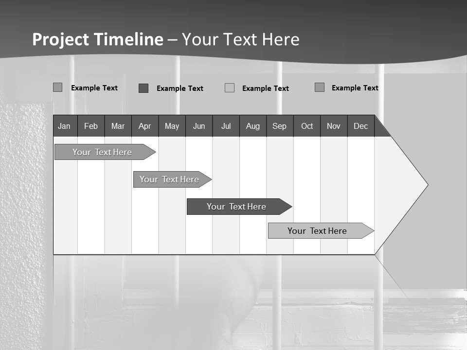 Jailhouse Caught Captivity PowerPoint Template