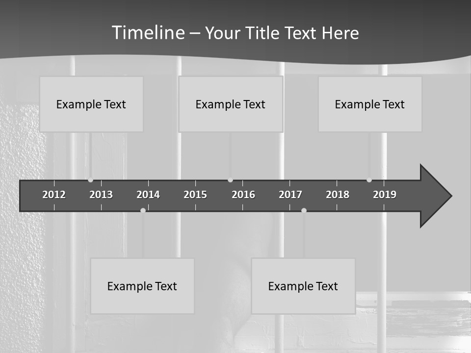 Jailhouse Caught Captivity PowerPoint Template