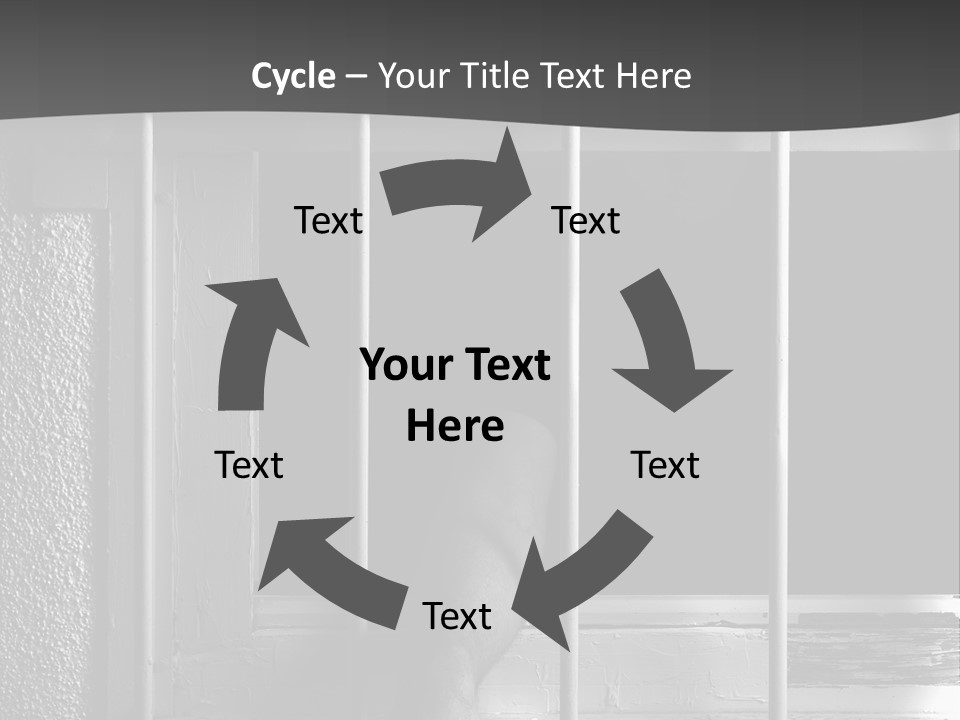 Jailhouse Caught Captivity PowerPoint Template