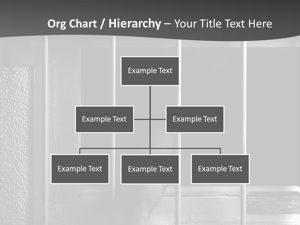 Jailhouse Caught Captivity PowerPoint Template