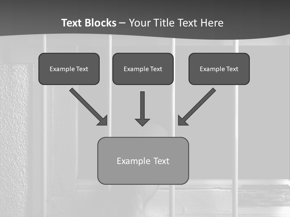 Jailhouse Caught Captivity PowerPoint Template