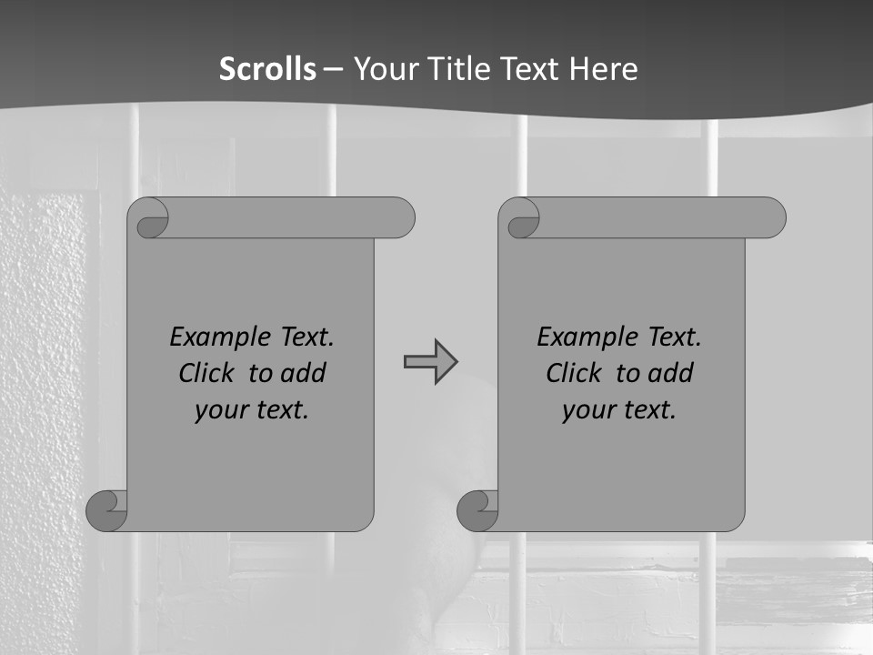 Jailhouse Caught Captivity PowerPoint Template
