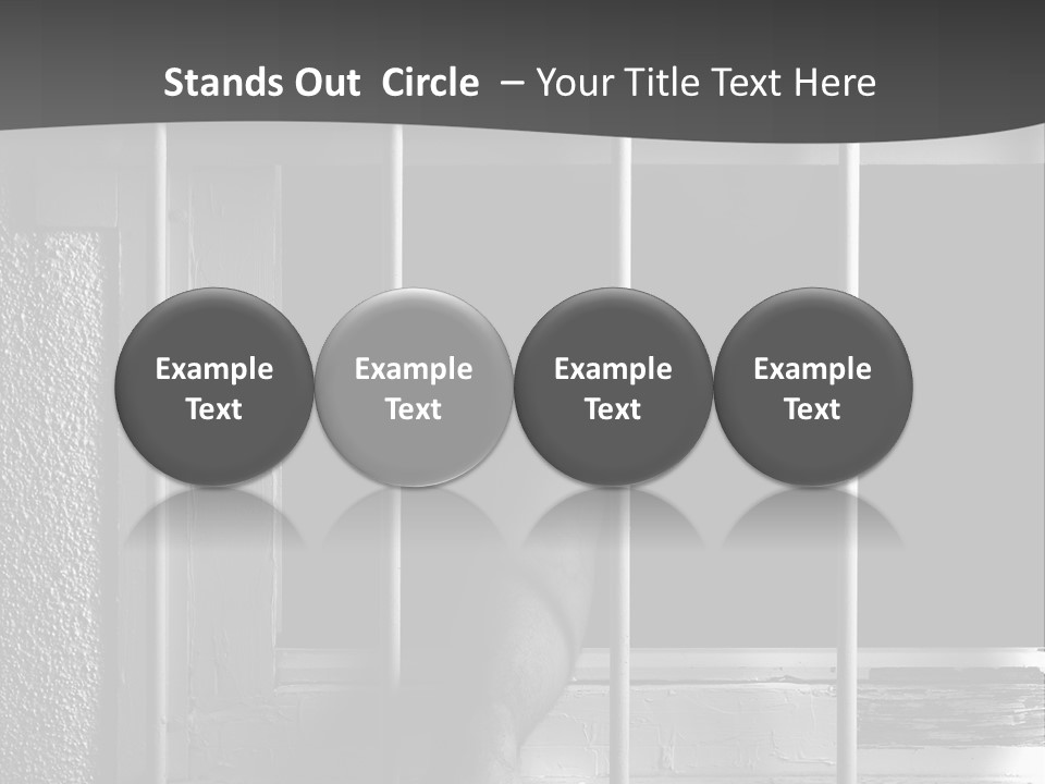 Jailhouse Caught Captivity PowerPoint Template