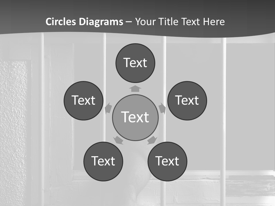 Jailhouse Caught Captivity PowerPoint Template