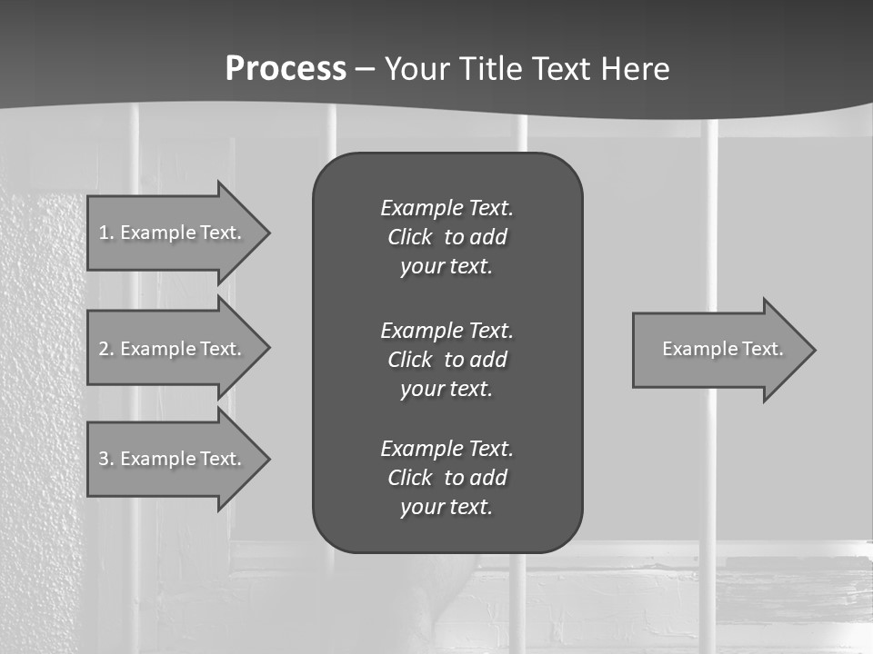 Jailhouse Caught Captivity PowerPoint Template