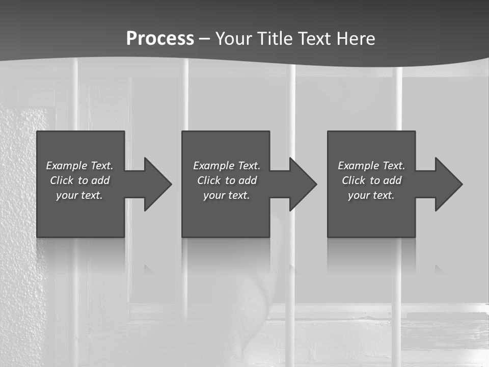 Jailhouse Caught Captivity PowerPoint Template