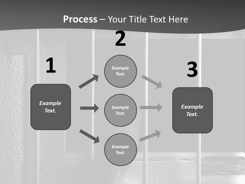 Jailhouse Caught Captivity PowerPoint Template