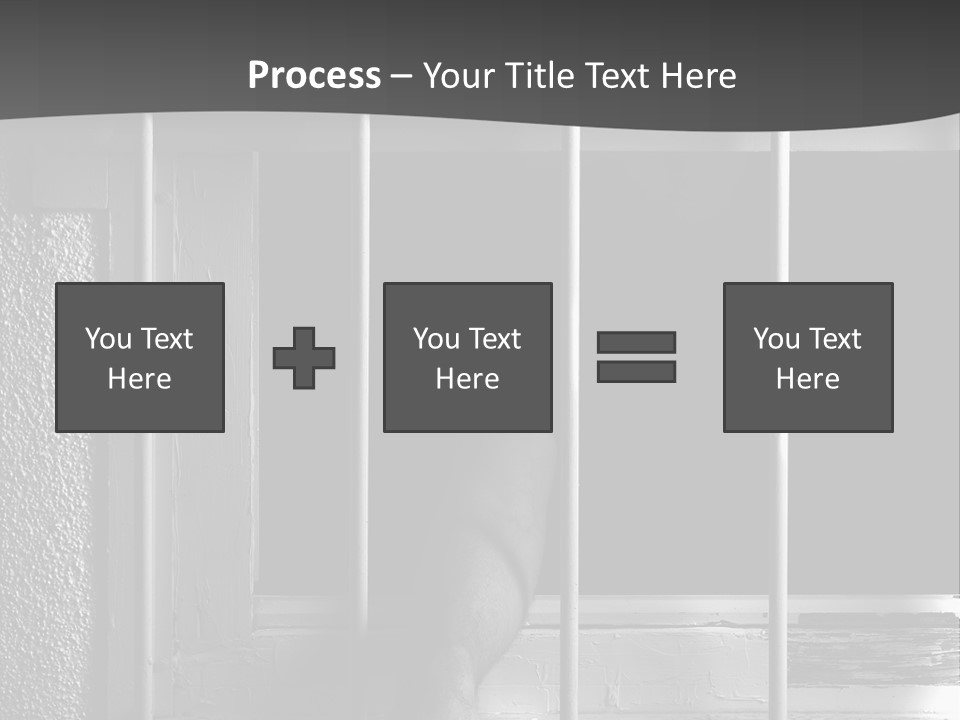 Jailhouse Caught Captivity PowerPoint Template