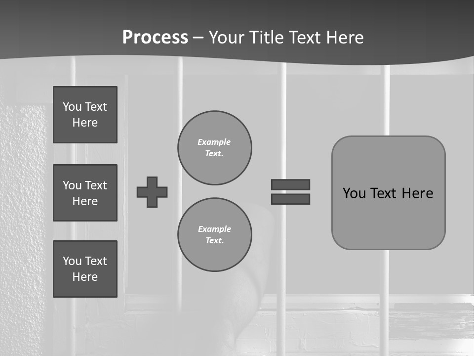 Jailhouse Caught Captivity PowerPoint Template