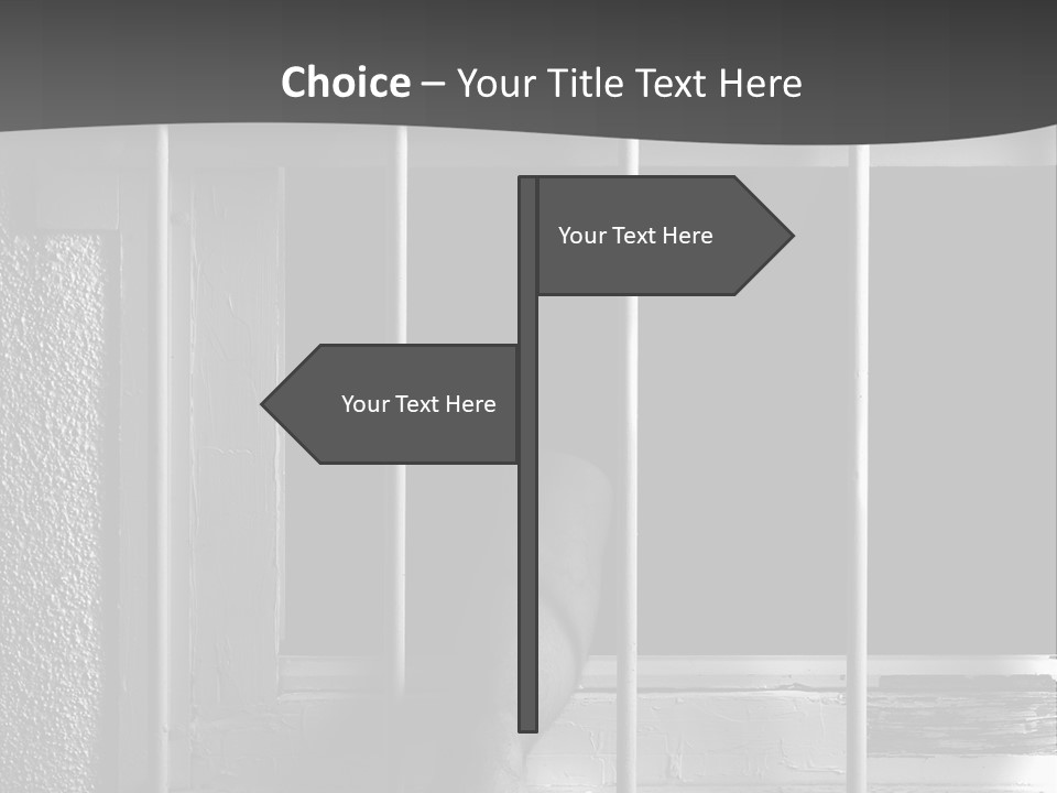 Jailhouse Caught Captivity PowerPoint Template