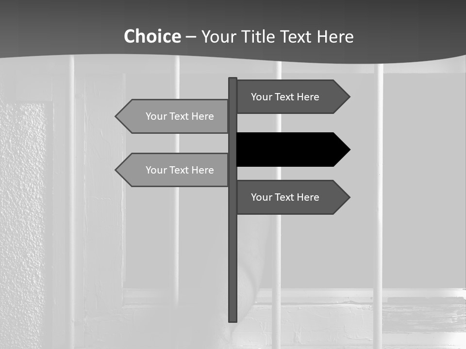 Jailhouse Caught Captivity PowerPoint Template