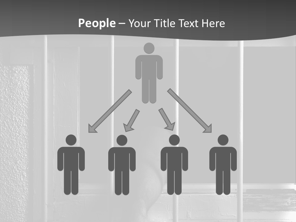 Jailhouse Caught Captivity PowerPoint Template