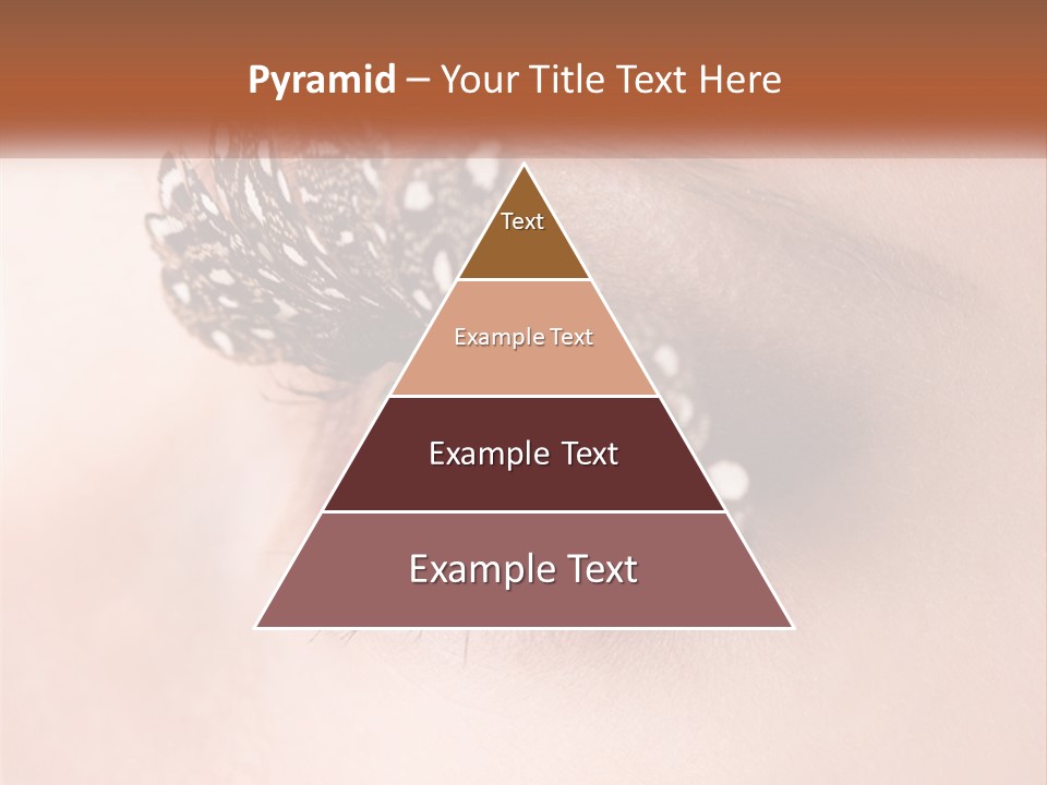 Shadow Glamour Look PowerPoint Template