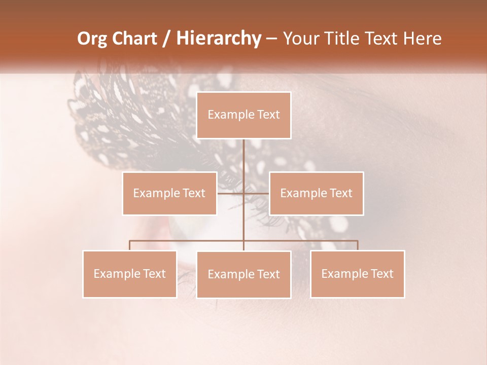 Shadow Glamour Look PowerPoint Template