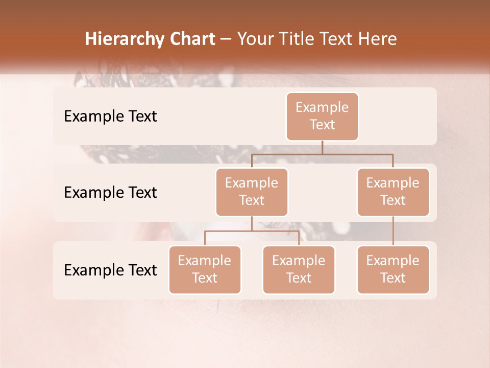 Shadow Glamour Look PowerPoint Template