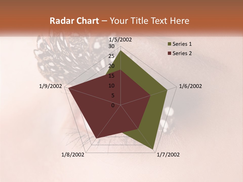 Shadow Glamour Look PowerPoint Template