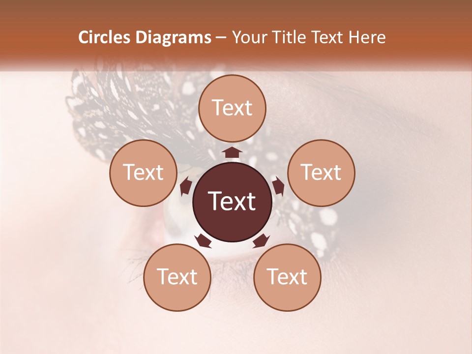 Shadow Glamour Look PowerPoint Template