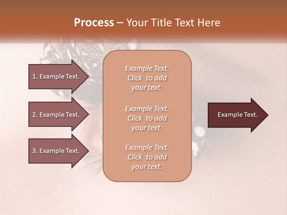 Shadow Glamour Look PowerPoint Template