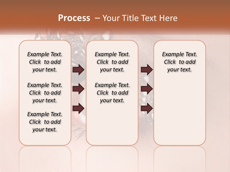 Shadow Glamour Look PowerPoint Template