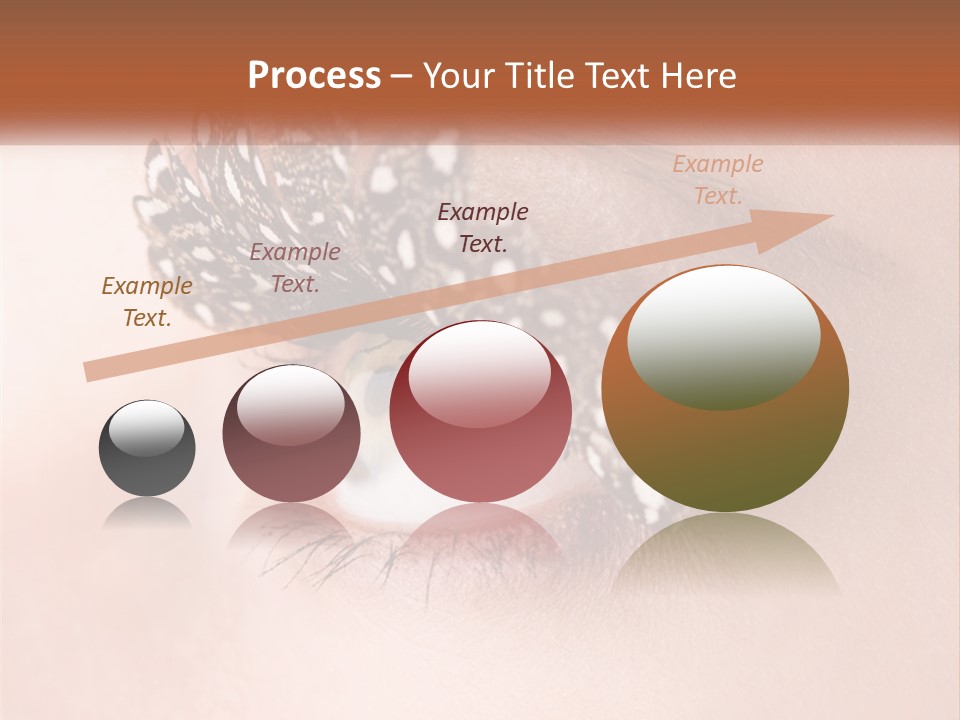 Shadow Glamour Look PowerPoint Template