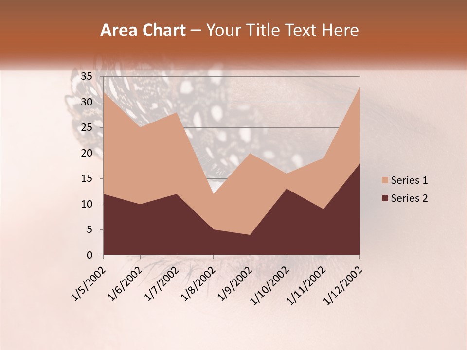 Shadow Glamour Look PowerPoint Template