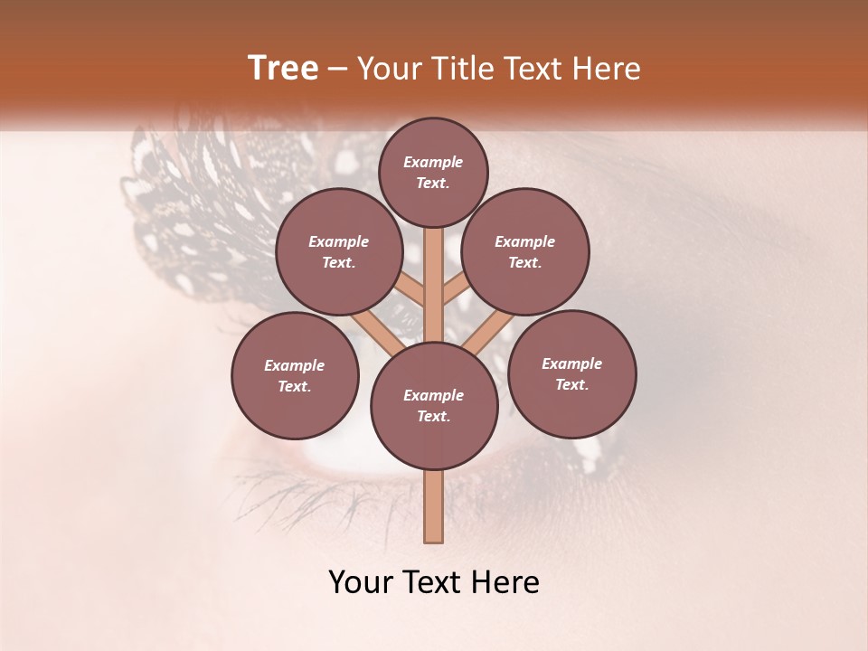 Shadow Glamour Look PowerPoint Template