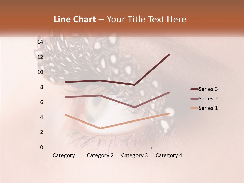 Shadow Glamour Look PowerPoint Template