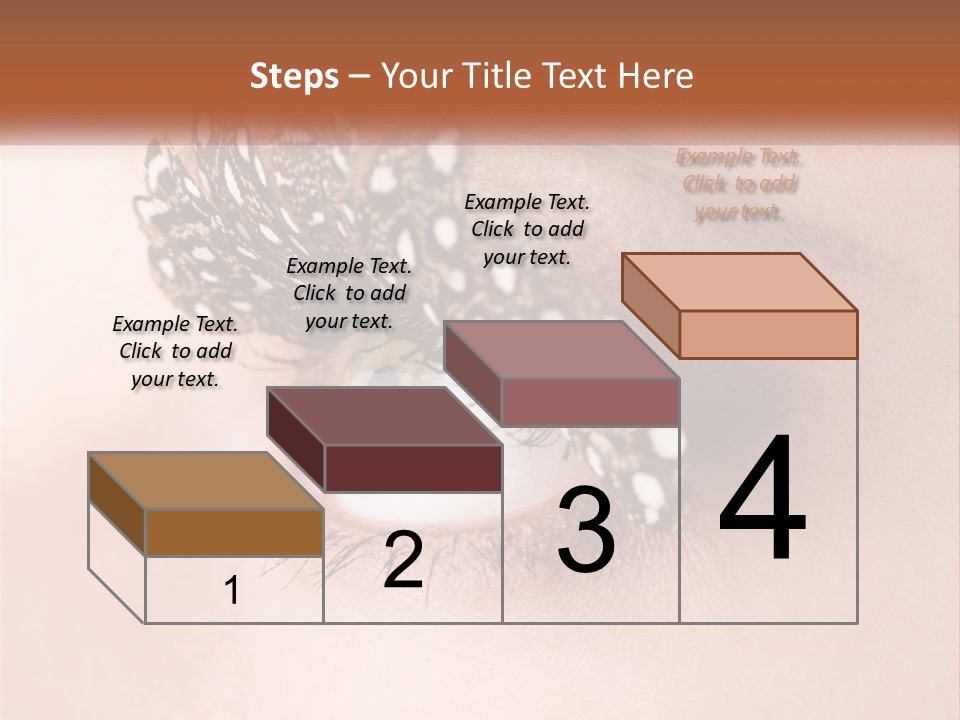 Shadow Glamour Look PowerPoint Template