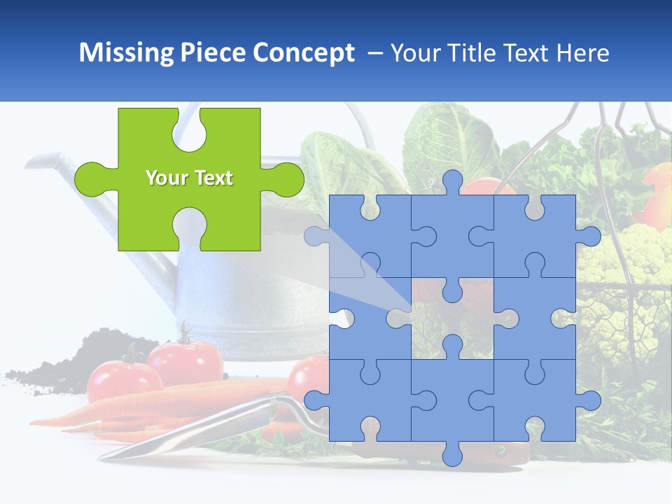 Organic Salad Market PowerPoint Template