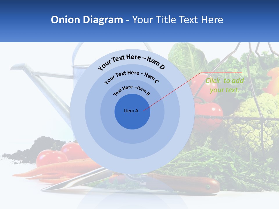 Organic Salad Market PowerPoint Template