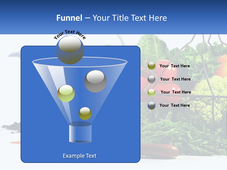Organic Salad Market PowerPoint Template