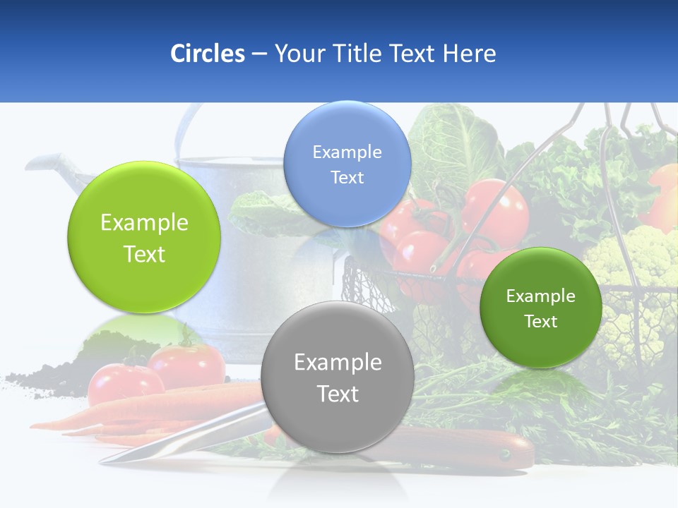Organic Salad Market PowerPoint Template