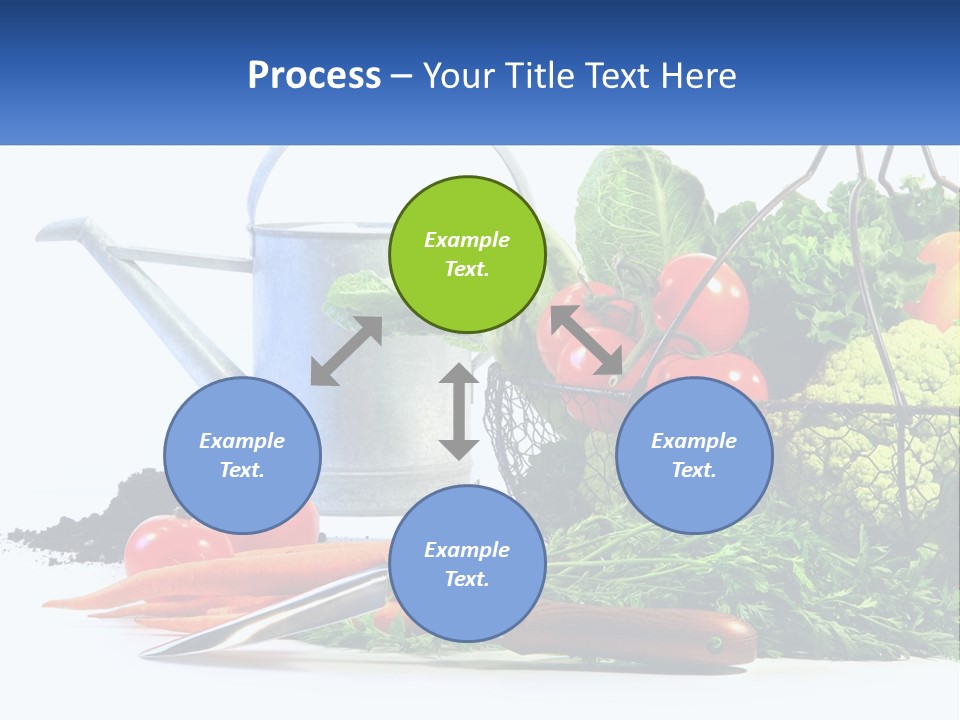 Organic Salad Market PowerPoint Template