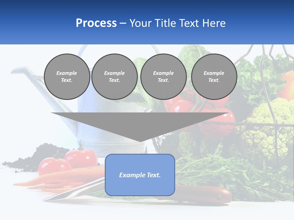 Organic Salad Market PowerPoint Template